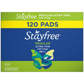 Stayfree Ultra Thin Regular Pads With Wings 120  Pack
