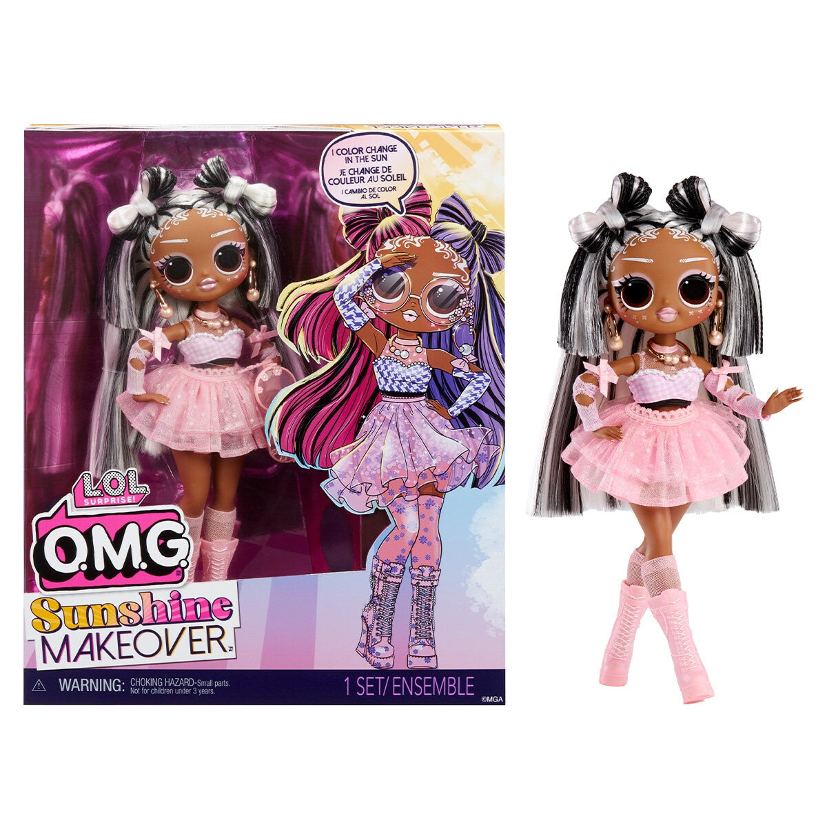 L.O.L. Surprise! OMG Sunshine Makeover Fashion Doll Switches