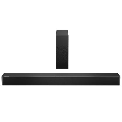 Hisense 2.1CH Soundbar With Wireless Subwoofer HS2100 - Connectivity-Optimized Audio Experience
