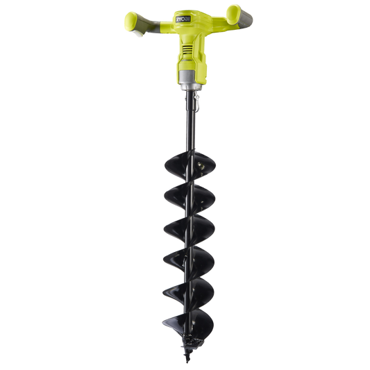 Ryobi 18V One Brushless Cordless Planting and Digging Tool - 150mm - Green - 30 Holes Capacity - Auzzistore