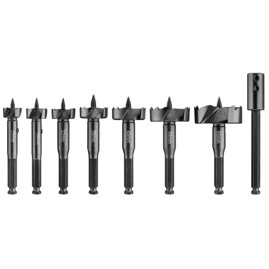 Dewalt Extreme Forstner Bit Set - 8pc - 25mm to 65mm - Durable & Precise - Auzzistore