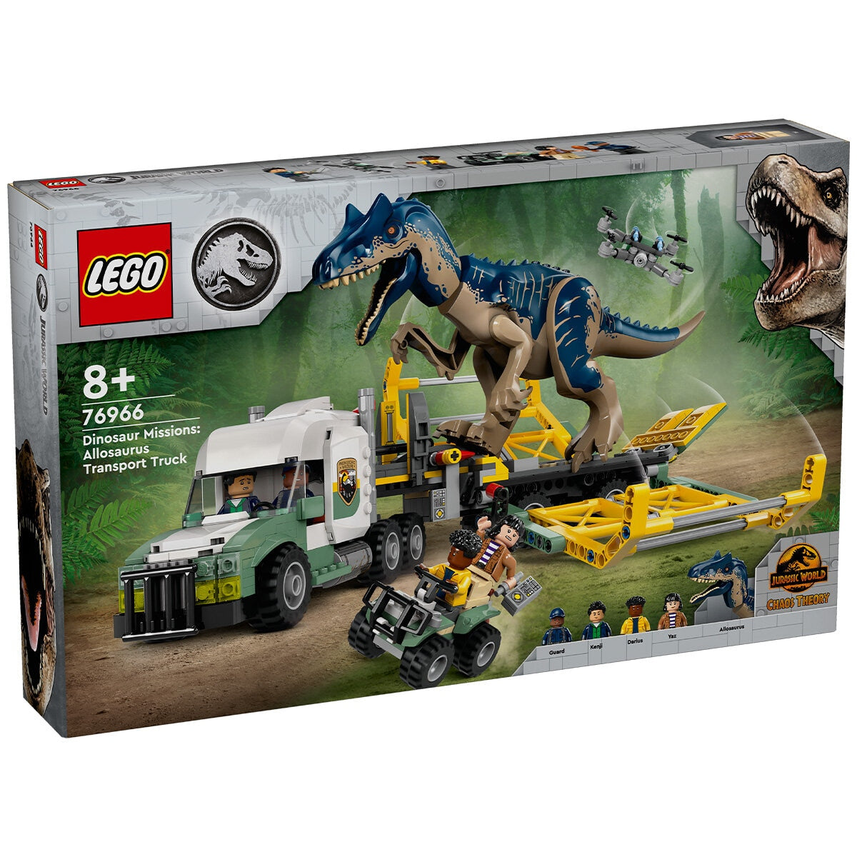 LEGO Jurassic World Dinosaur Missions: Allosaurus Transport Truck 76966