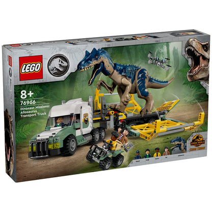 LEGO Jurassic World Dinosaur Missions: Allosaurus Transport Truck 76966
