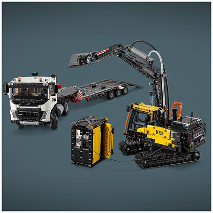 LEGO Technic Volvo FMX Truck And EC230 Electric Excavator 42175