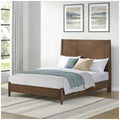 Universal Broadmoore Powell Queen Bed Saddle Brown Rubberwood M23113210