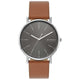 Skagen Signatur Brown Leather Men's Watch SKW6578