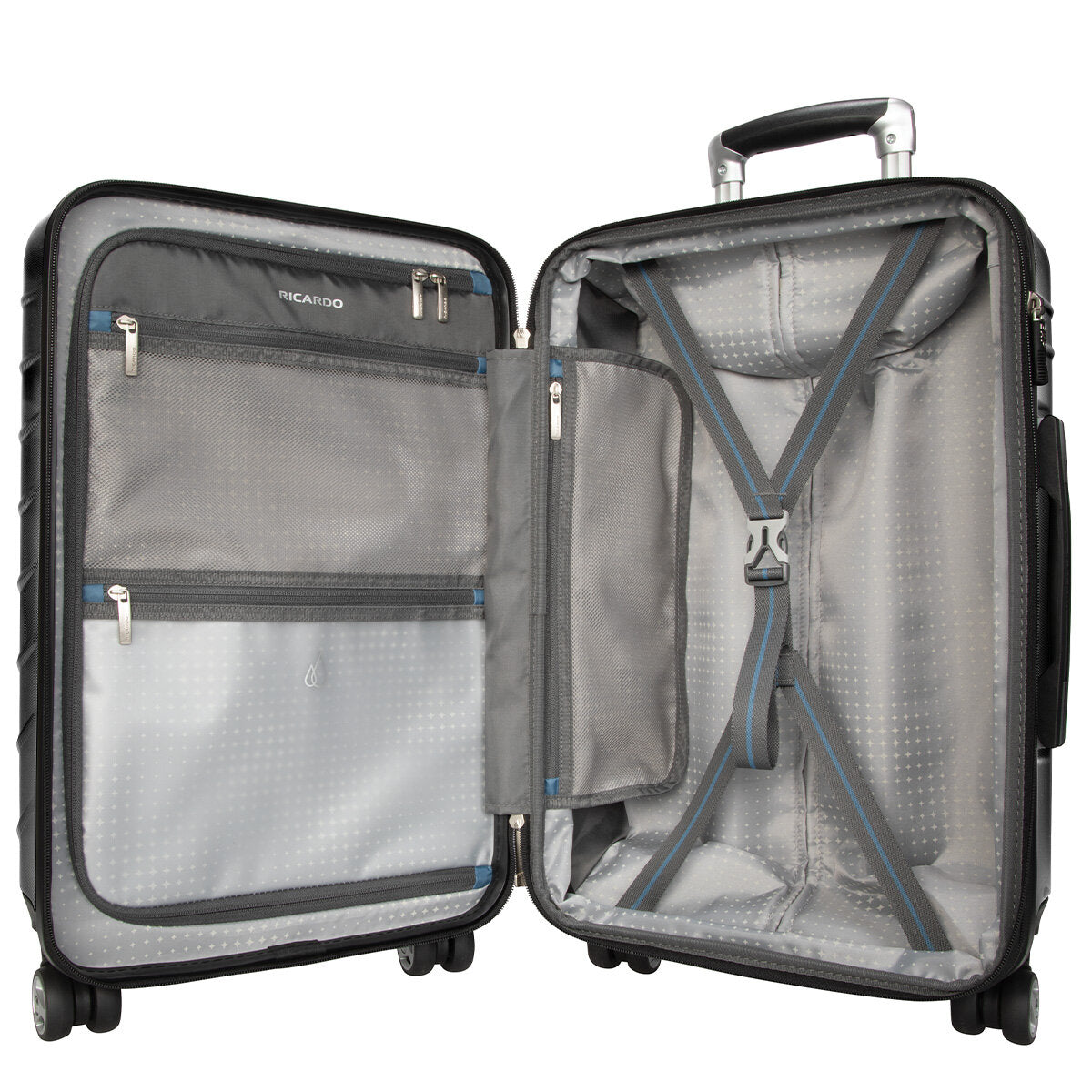 Ricardo Beverly Hills Vista Point Luggage Set 2 Piece Black