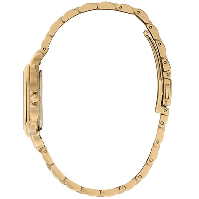 Olivia Burton Gold Steel Dial Women's Watch 24000084