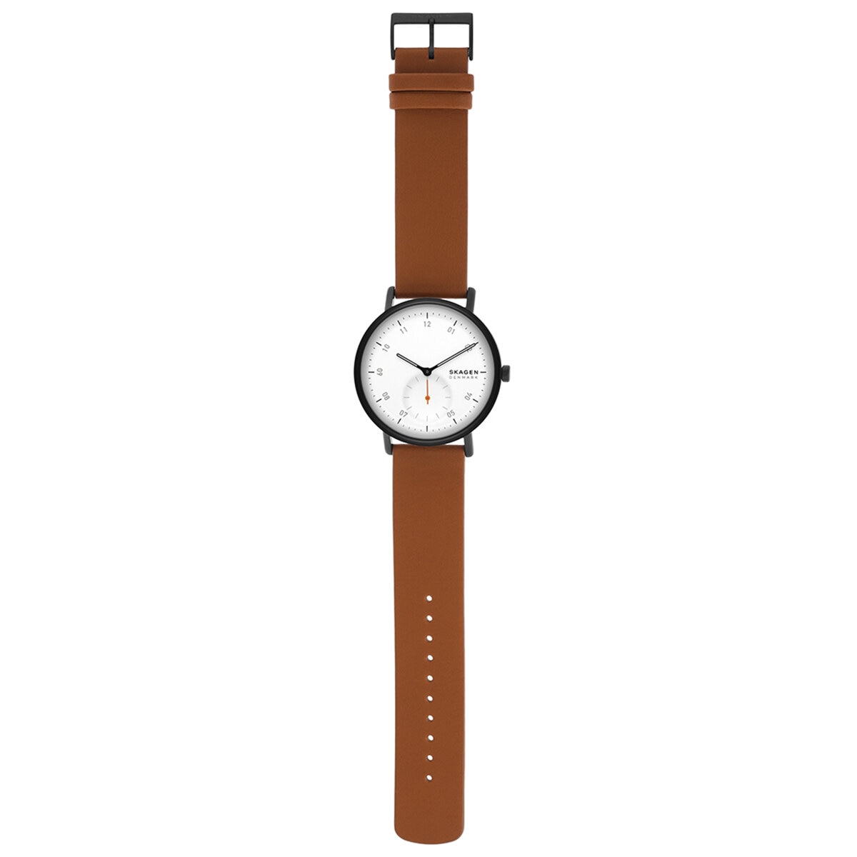 Skagen Kuppel Brown Leather Men's Watch SKW6889