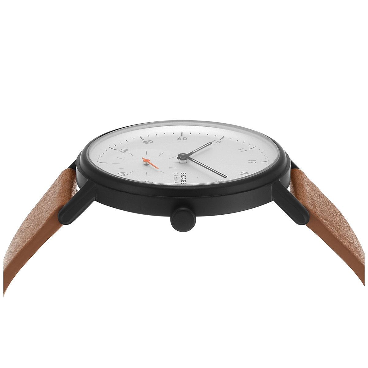 Skagen Kuppel Brown Leather Men's Watch SKW6889