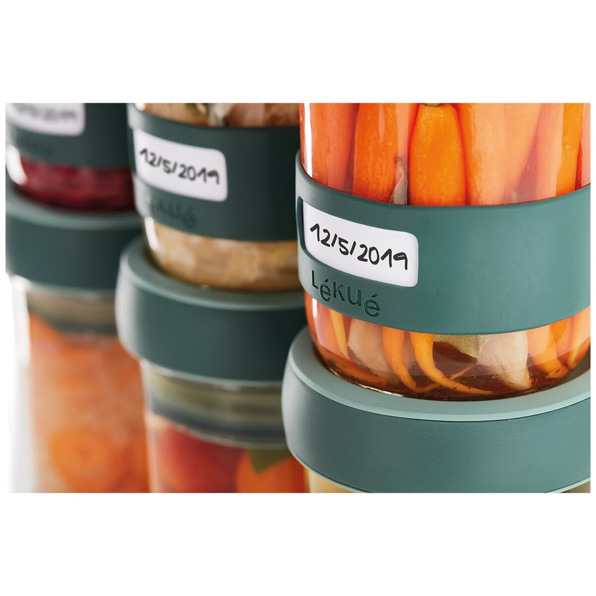 Lekue Pickeling Kit 2 Piece Set 700ml