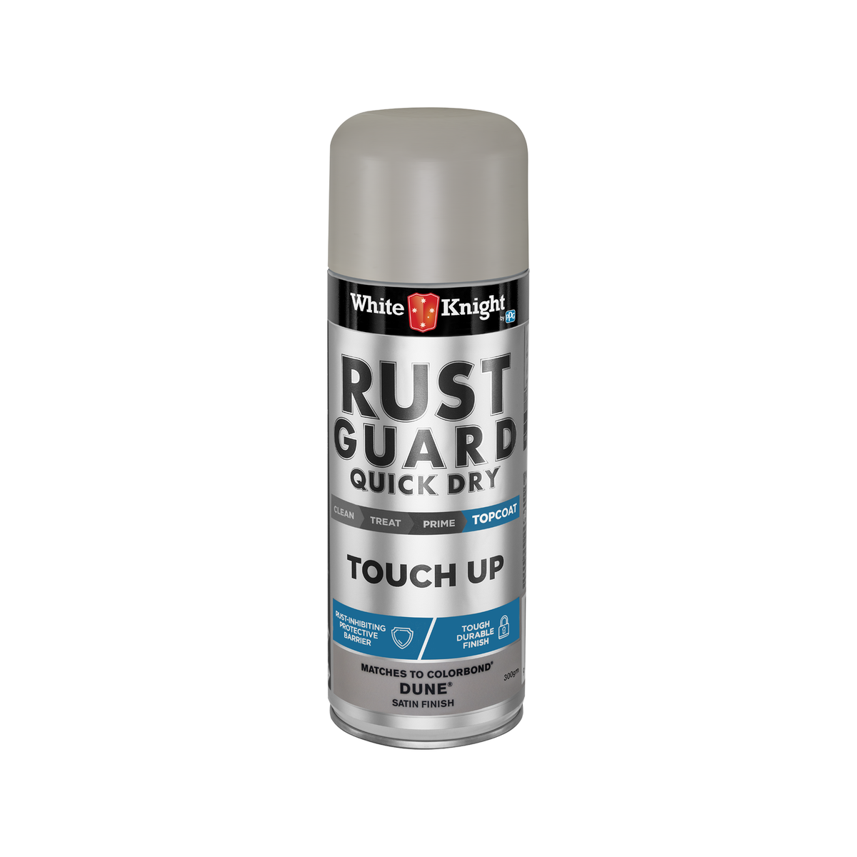 White Knight Rust Guard 300g Dune Satin Touch Up Spray Paint – Auzzi Store