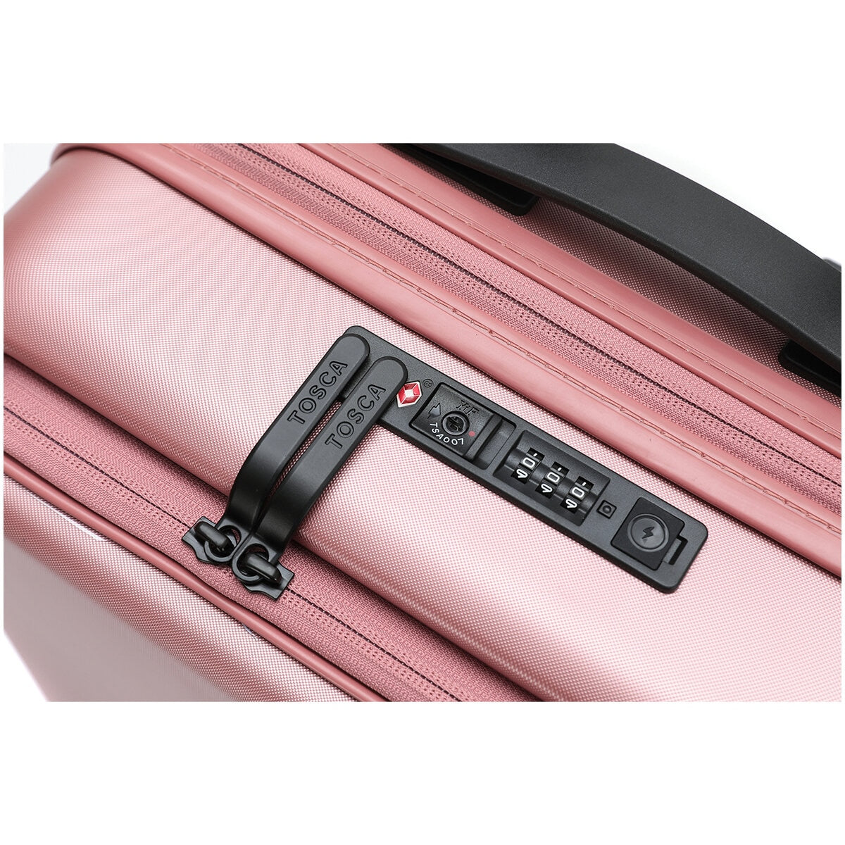 Tosca Horizon 2 Piece Luggage Set Medium And Large Dusty Rose