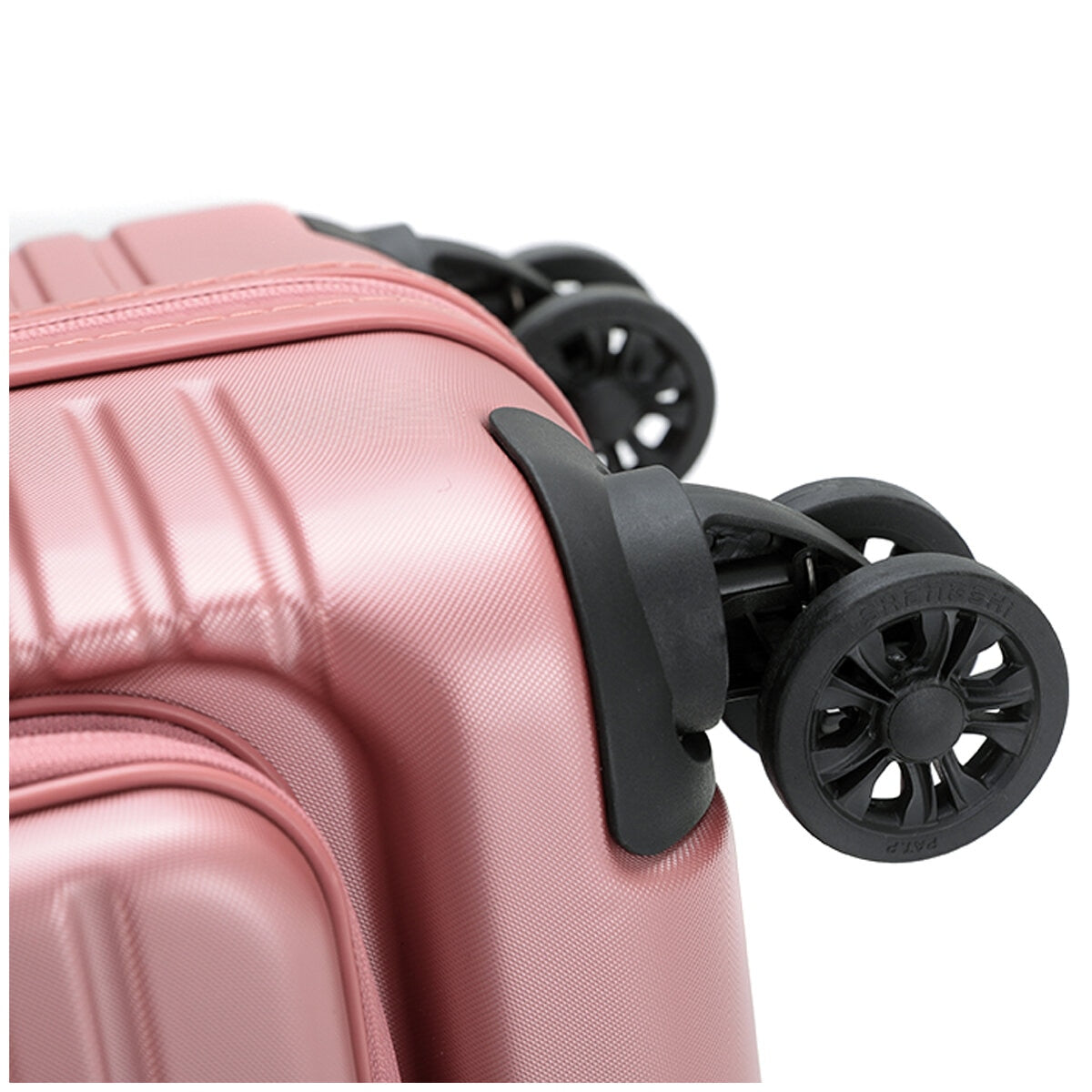 Tosca Horizon 2 Piece Luggage Set Medium And Large Dusty Rose