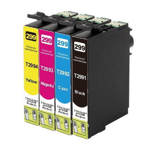 29XL Compatible Inkjet Cartridge Set 4 Ink Cartridges [Boxed Set] | Auzzi Store