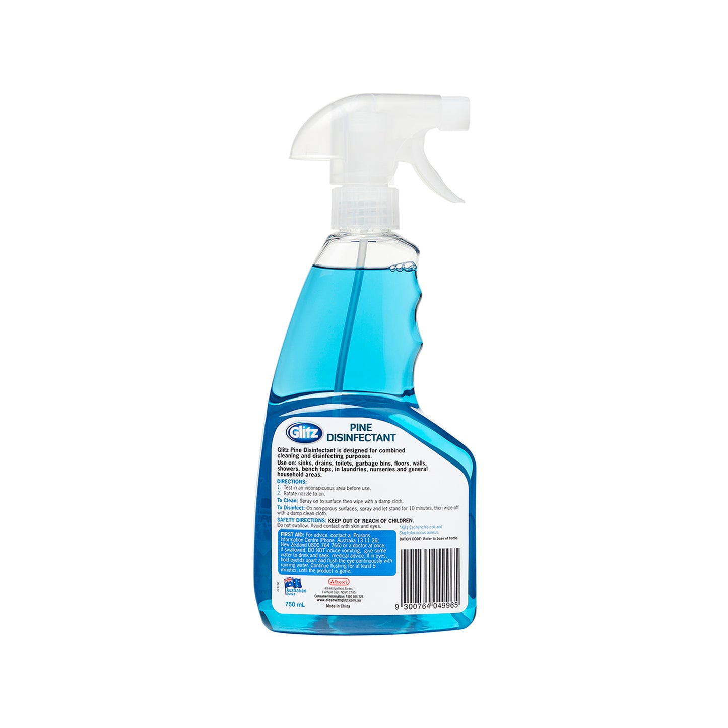 Glitz 750ml Pine Disinfectant