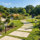 Click Charlotte Solar LED Pathway Light - 145mm - Stainless Steel - Outdoor Use