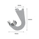 Flexi Storage White Hanging Rod Bracket 2 Pack Steel Easy Install