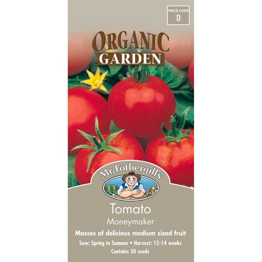 Mr Fothergill S Tomato Seeds - Heirloom Variety - 13 Weeks - Organic - Auzzistore