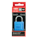 Lockwood 30mm Alloy Silicon Padlock - Brass - Weather Resistant - Durable