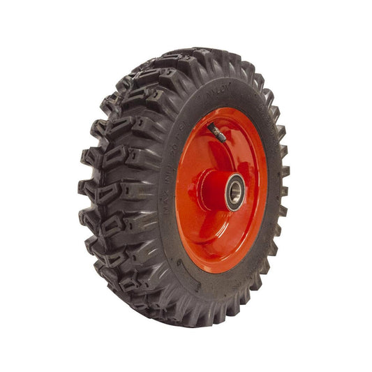 Sherlock 16 Inch Heavy Duty Tread Wheelbarrow Wheel Steel Rubber Durable - Auzzistore