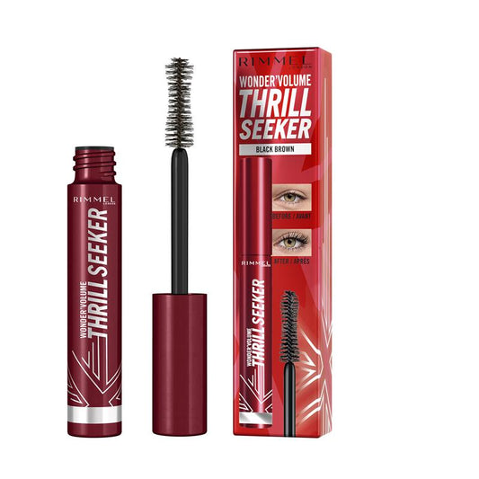 Rimmel Wonder Volume Thrill Seeker Mascara Black Brown 8ml – view 2