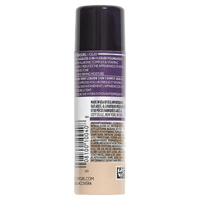 Covergirl Olay Simply Ageless 3in1 Liquid Foundation Natural Beige
