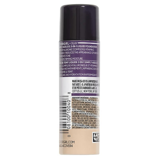 Covergirl Olay Simply Ageless 3in1 Liquid Foundation Natural Beige – view 2