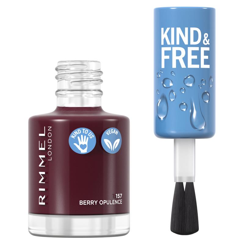 Rimmel Kind & Free Nail Polish 157 Berry Opulence