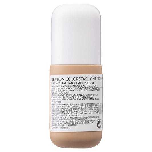 Revlon Colorstay Light Cover Foundation Natural Tan – view 2