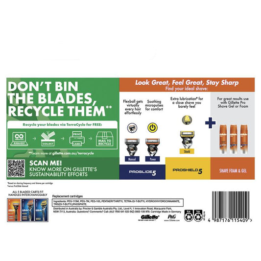 Gillette ProGlide Manual Razor Blades - 15 Pack – view 2