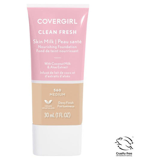 Covergirl Clean Fresh Skin Milk Foundation Medium 560 30ml – view 2