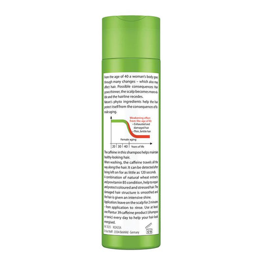 Plantur 39 Phyto-Caffeine Shampoo for Coloured & Stressed Hair 250ml - Strengthen & Protect - Auzzi Store