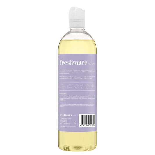 Freshwater Farm Lavender Oil Body Wash 500ml – Natural & Hydrating, Australian Made – view 2 - Auzzistore