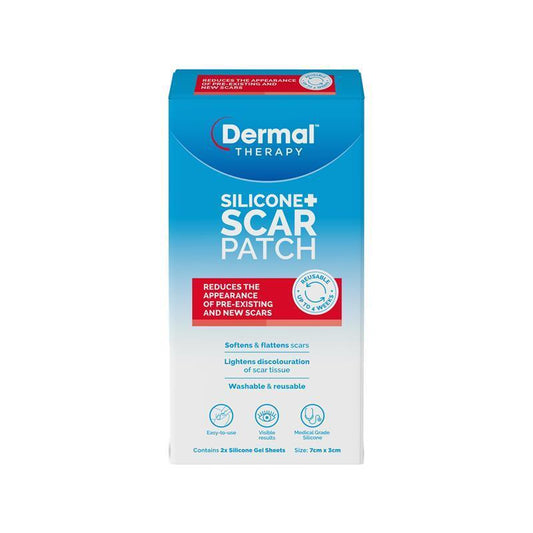 Dermal Therapy Silicone+ Scar Treatment Patch - 7cm x 3cm