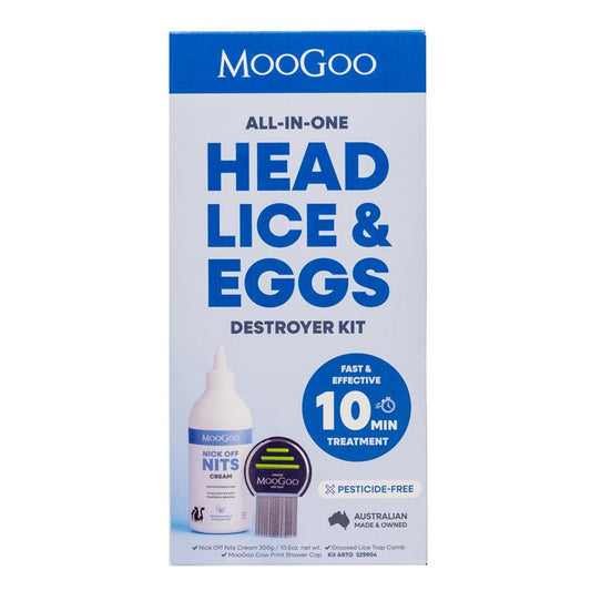 MooGoo Head Lice & Egg Destroyer Kit - Auzzistore