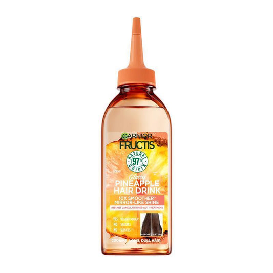 Garnier Fructis Hair Drink Pineapple 200ml - Instant Lamellar Rinse-Out Treatment