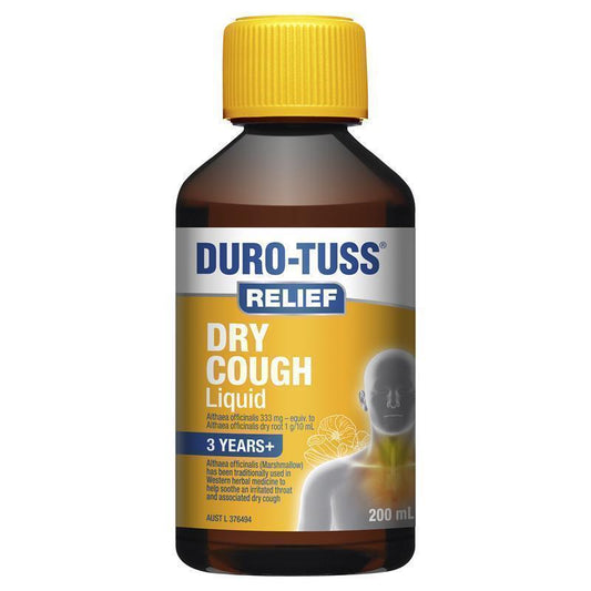 Durotuss Relief Dry Cough Liquid (200ml)
