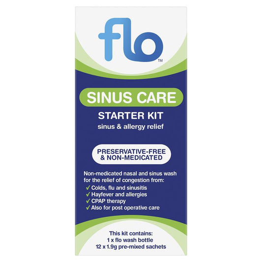 FLO Sinus Care Starter Kit 12 Sachets - Natural Sinus Relief-Auzzi Store