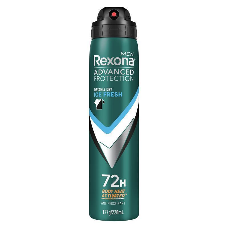 Rexona Men Invisible Ice Fresh 72H Antiperspirant Spray 220ml