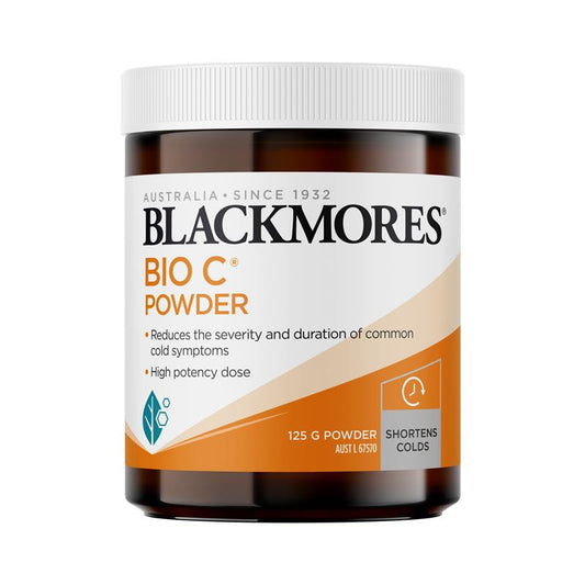 Blackmores Bio C Powder 125g - High Potency Vitamin C for Immune Support-Auzzi Store