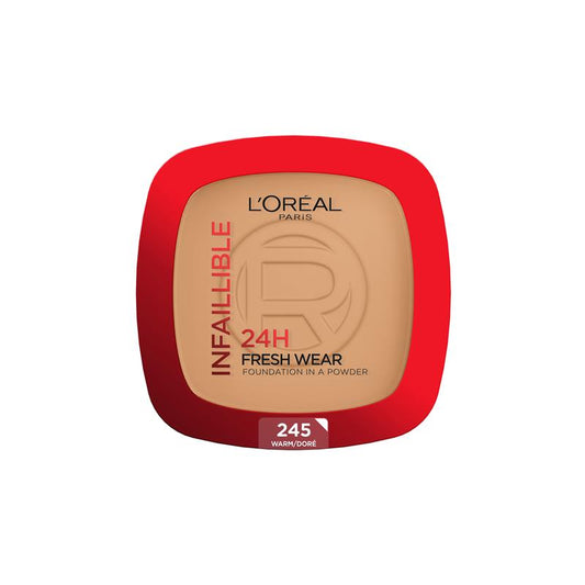 L'Oreal Paris Infallible Foundation In A Powder 245 Golden Honey - Auzzistore