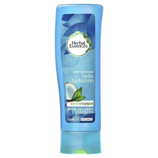 Herbal Essences Hello Hydration Conditioner 300ml - Coconut Infusion for Deep Moisture-Auzzi Store