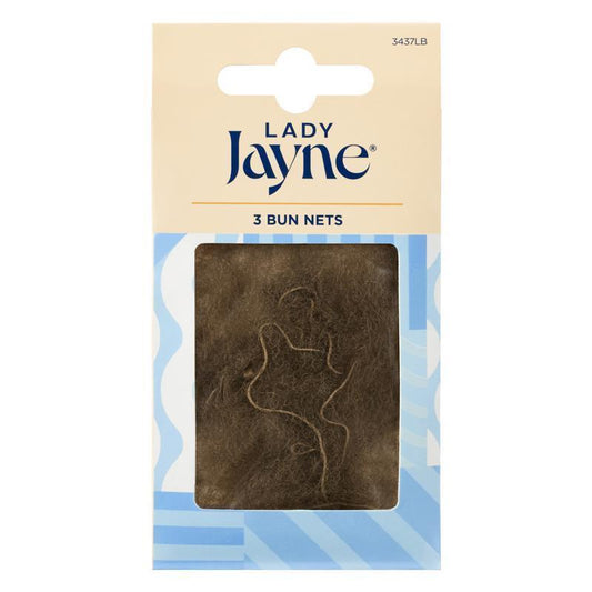 Lady Jayne Light Brown Bun Nets, Pack of 3-Auzzi Store