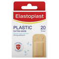 Elastoplast Extra Wide Plastic Strips - 20 Pack