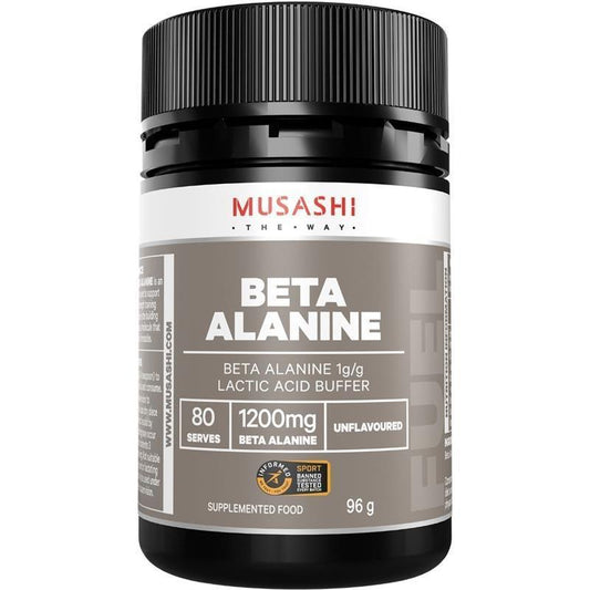 Musashi Beta Alanine Unflavoured - 96g-Auzzi Store