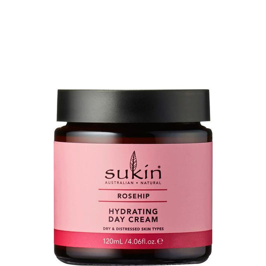 Sukin Rosehip Hydrating Day Cream 120ml - Natural Anti-Aging Moisturizer-Auzzi Store