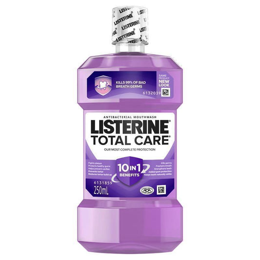Listerine Total Care Antibacterial Mouthwash - 250mL-Auzzi Store