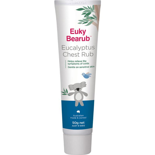 Euky Bearub Eucalyptus Chest Rub 50g - Comfort for Colds-Auzzi Store