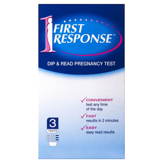 First Response Dip and Read Pregnancy Test - 3 Tests-Auzzi Store
